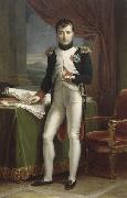 Francois Pascal Simon Gerard Portrait de Napoleon Ier en uniforme de colonel des grenadiers a pied de la Garde oil painting